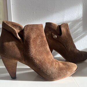 Suede Ankle Boots from Belle Sigerson Morrison.